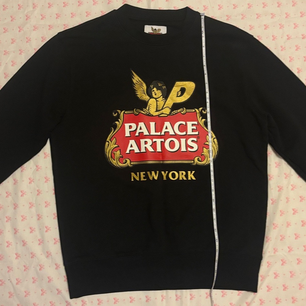 PALACE Black and Gold Artois Sweatshirt